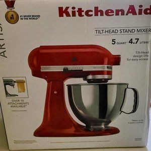 Kitchenaid artesian 5 qt mixer